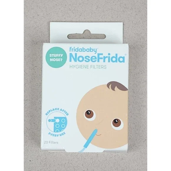 FridaBaby NoseFrida Hygiene Filters Snot Sucker Filter Lot Of 2 New Boxes - Picture 3 of 3